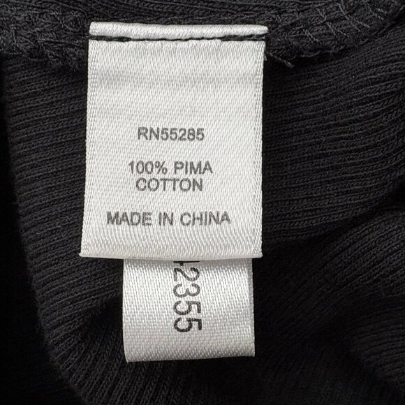 Y2K Express Black Sequin Front Ribbed Tank Top Women’s L SPARKLY SUMMER GRUNGE - Picture 7 of 8